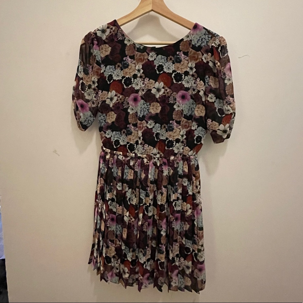 Floral Pins and Needles Dress